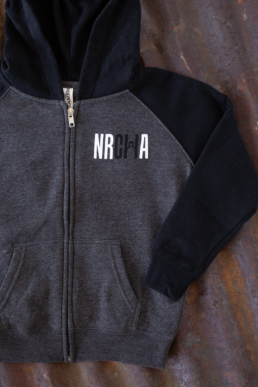 NRCHA Toddler Raglan Hoodie