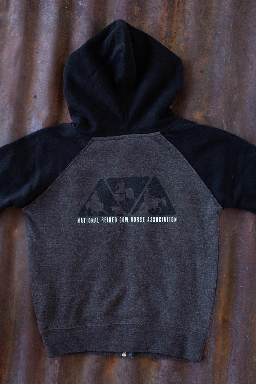 NRCHA Toddler Raglan Hoodie