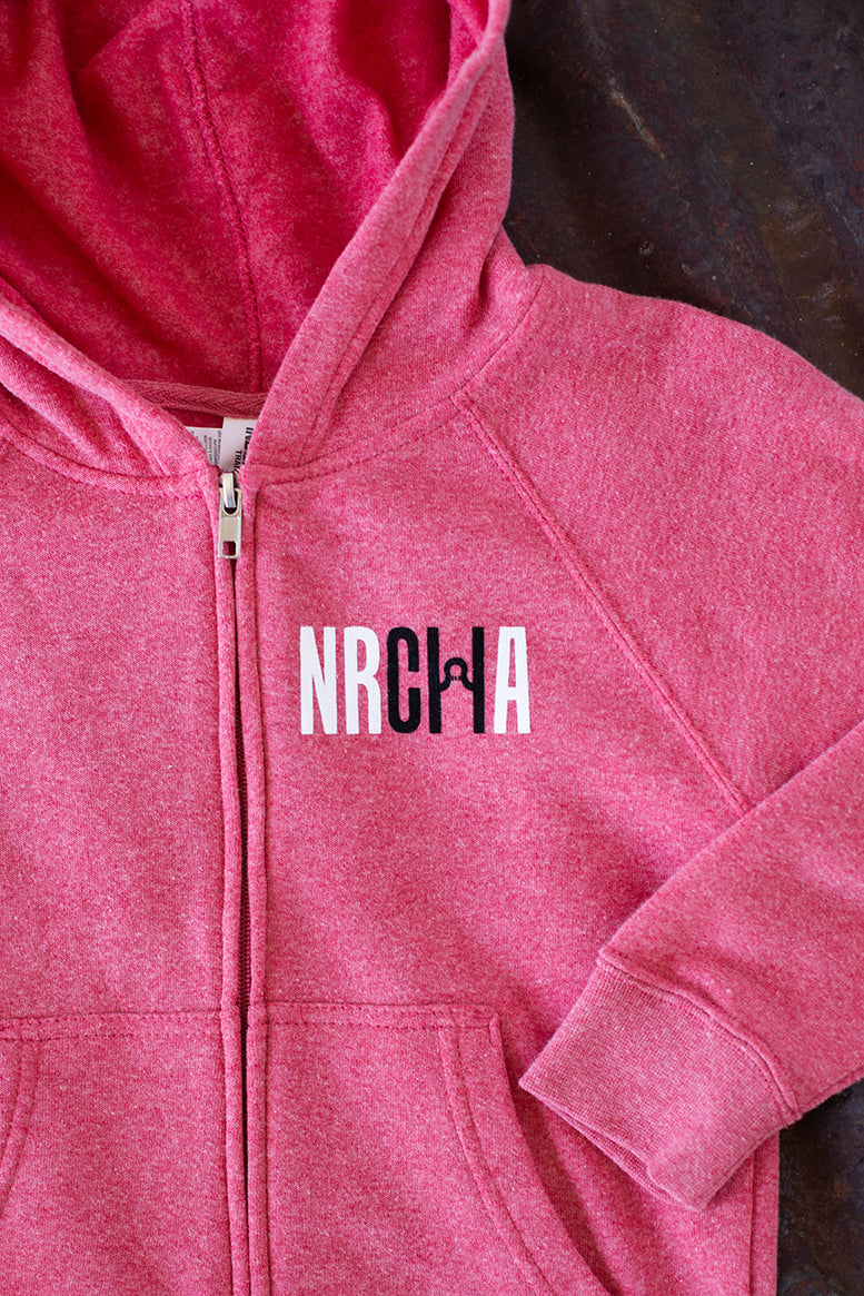 Youth NRCHA Logo Zip Hoodie