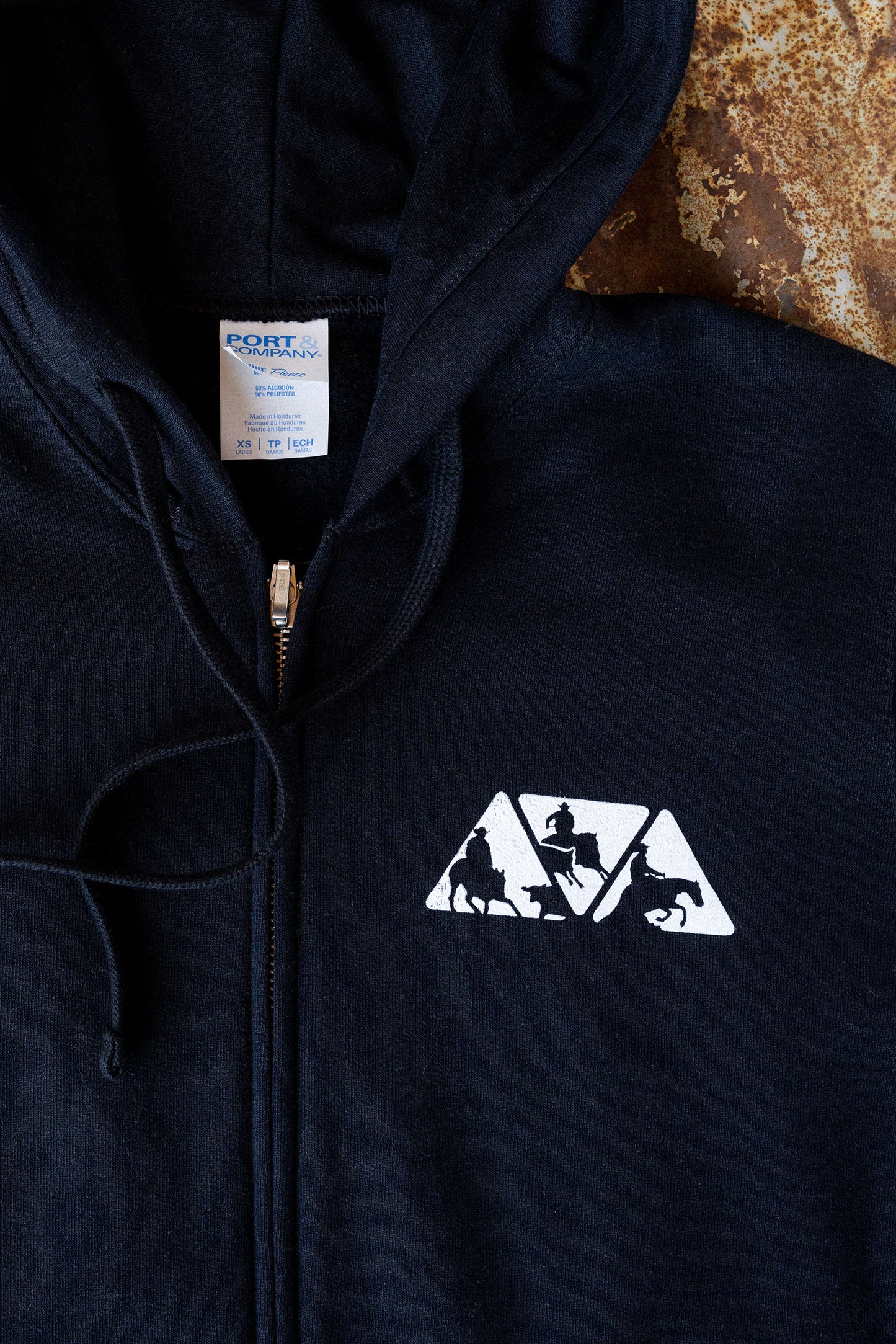 Women's NRCHA Logo Zip Hoodie (2 Colors)
