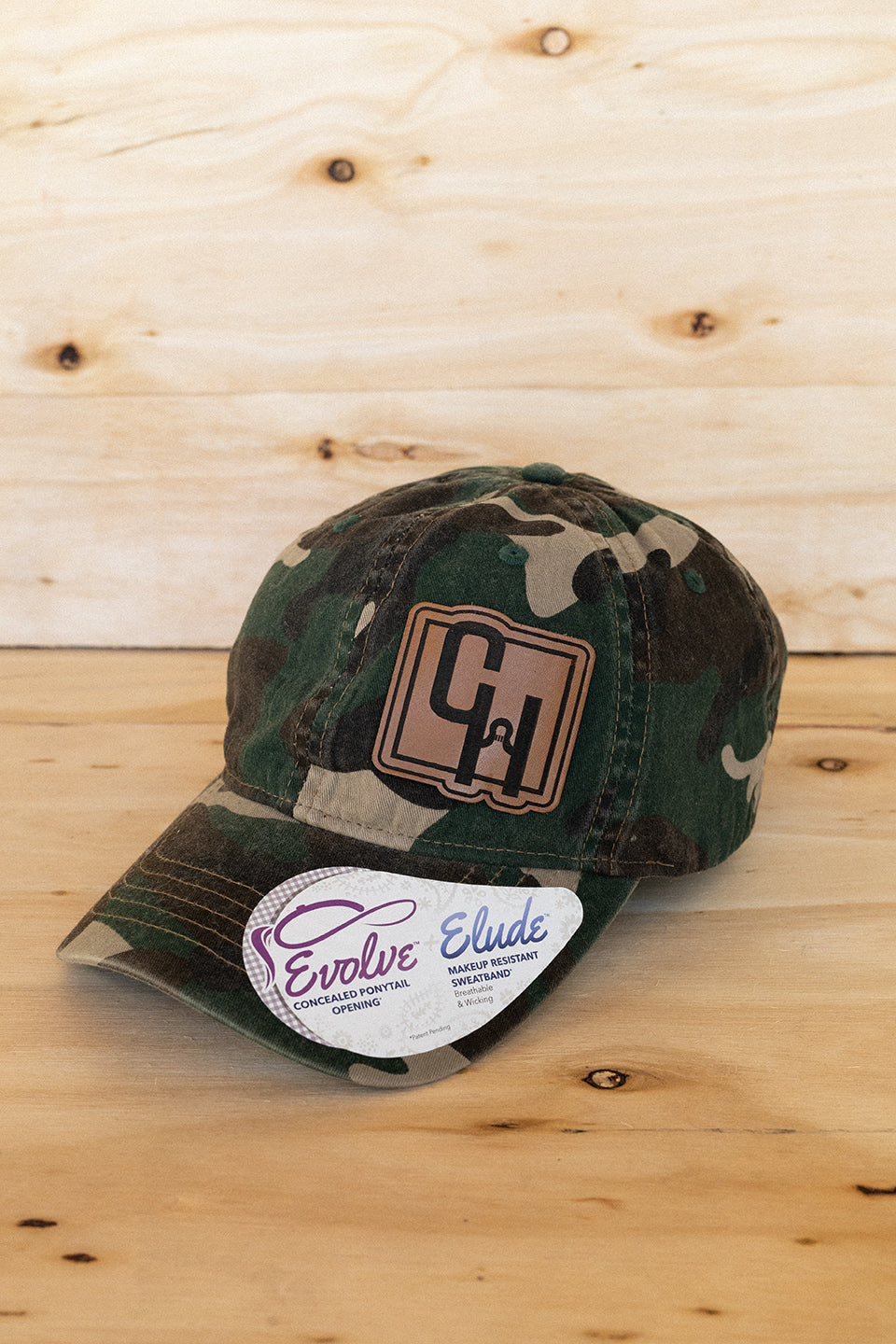 NRCHA Patch Logo Soft Camo Hat