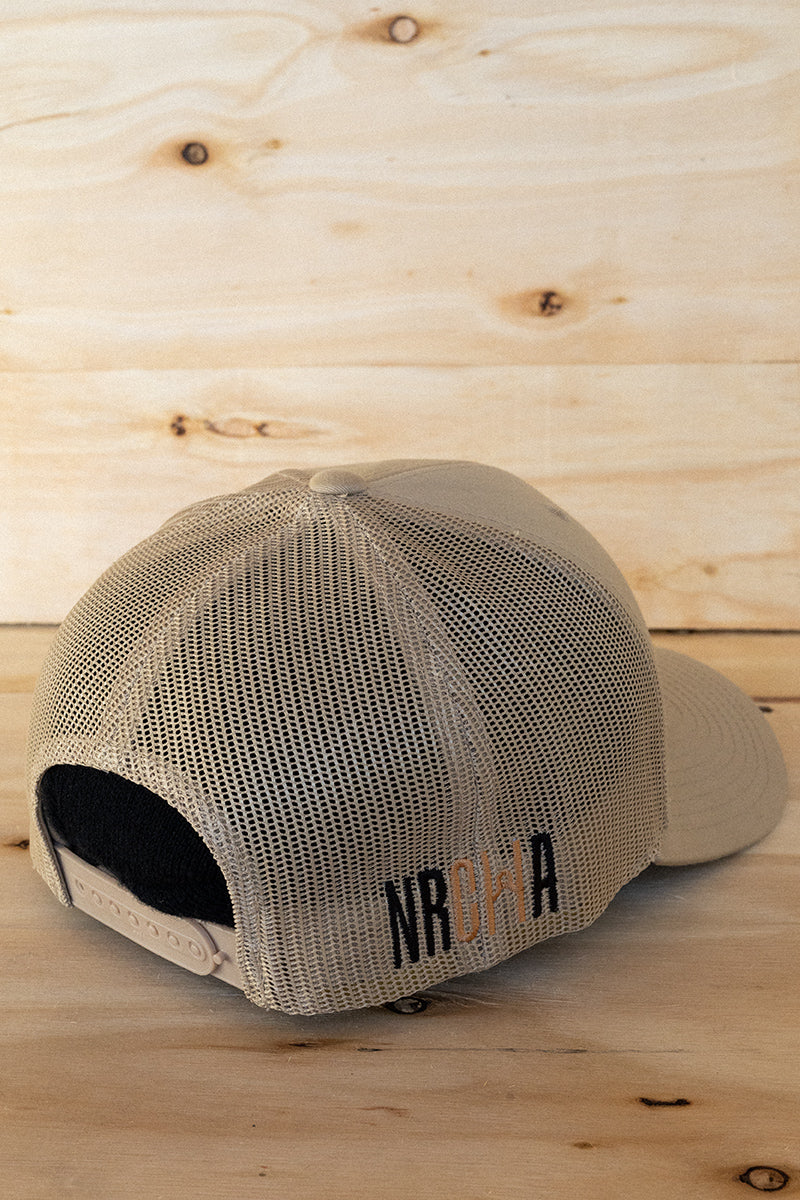 Sand Mesh NRCHA Logo Hat