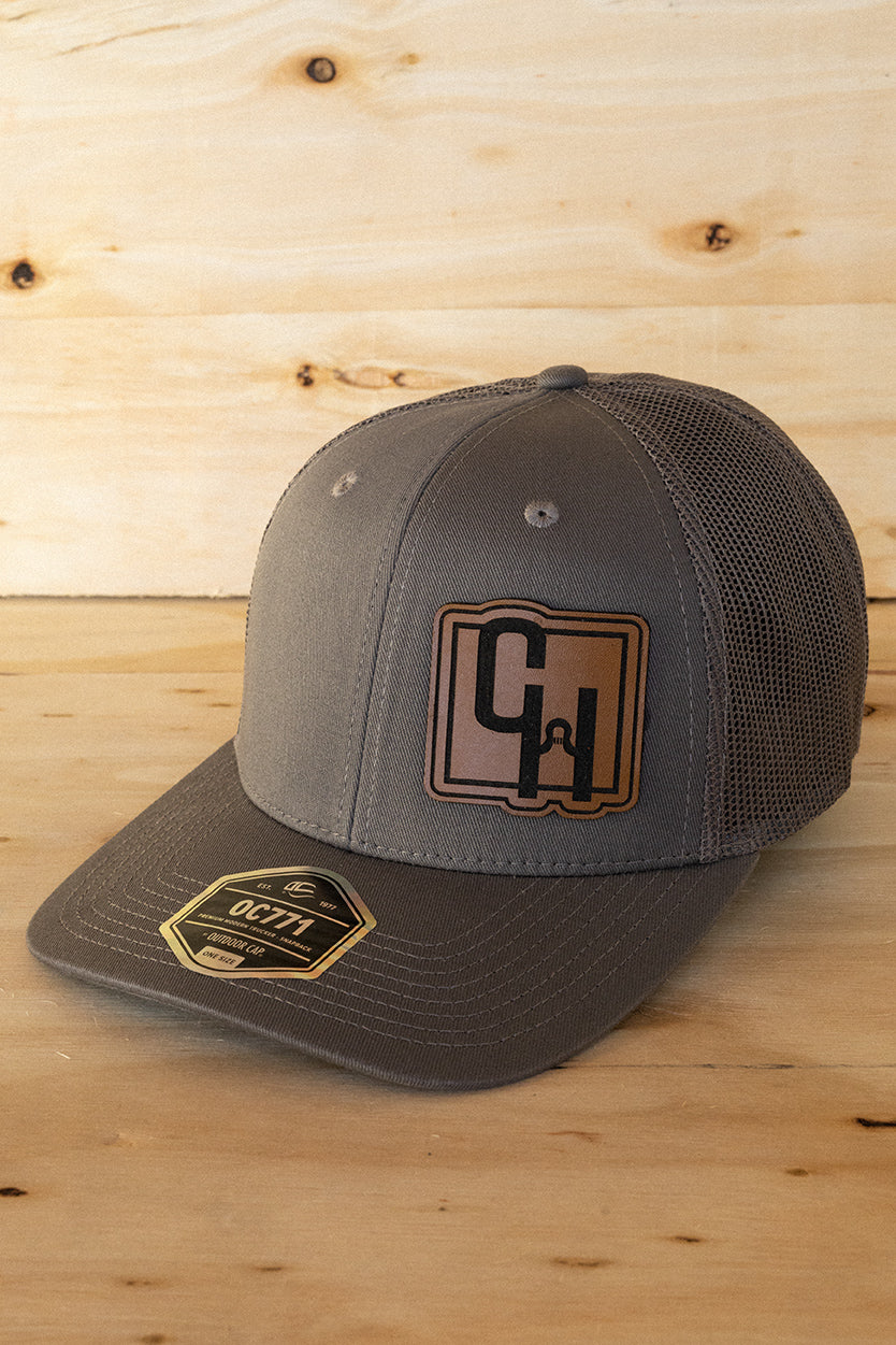 Grey Mesh NRCHA Patch Logo Hat