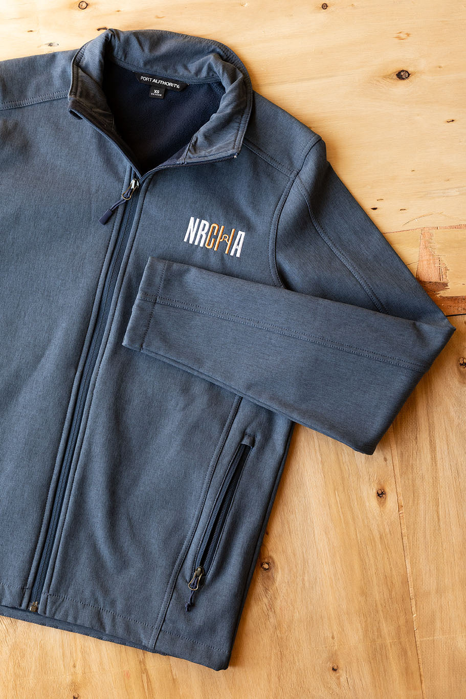 Men's NRCHA Logo Signature Series Navy Heather Jacket