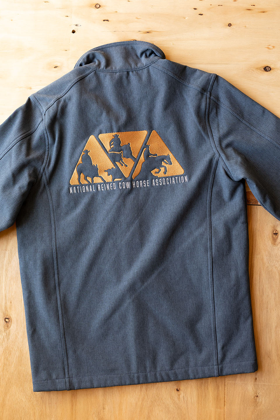 Men's NRCHA Logo Signature Series Navy Heather Jacket