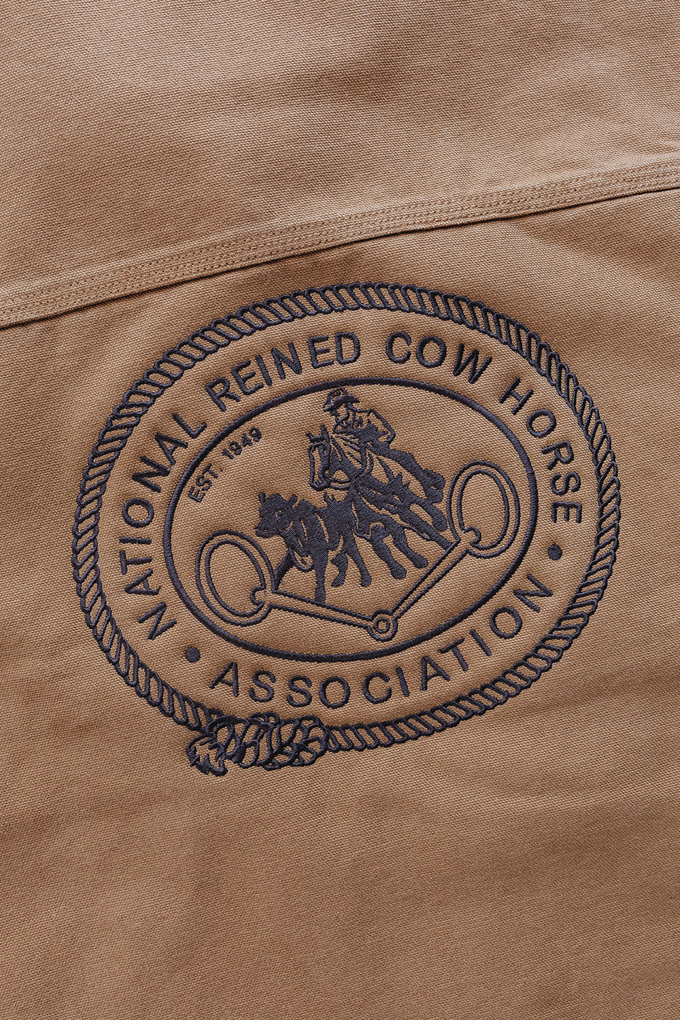 Men's NRCHA Retro Logo Carhartt Brown Vest