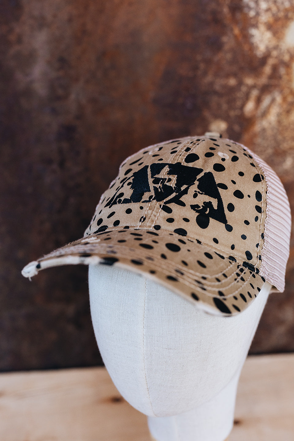 NRCHA Logo Pink and White Mesh Soft Hat (Copy)