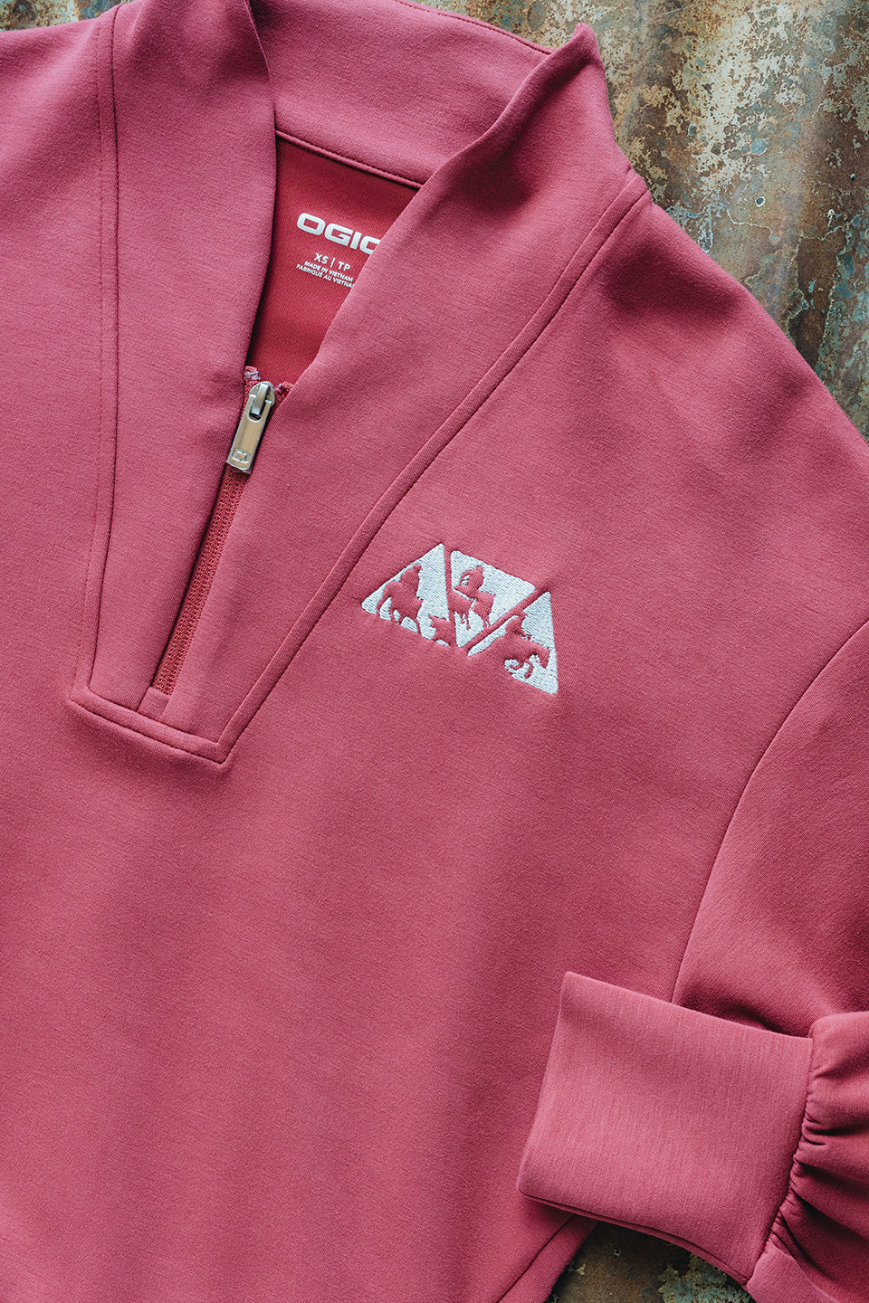 NRCHA Women's OGIO® Transcend Soft Ruby 1/4-Zip