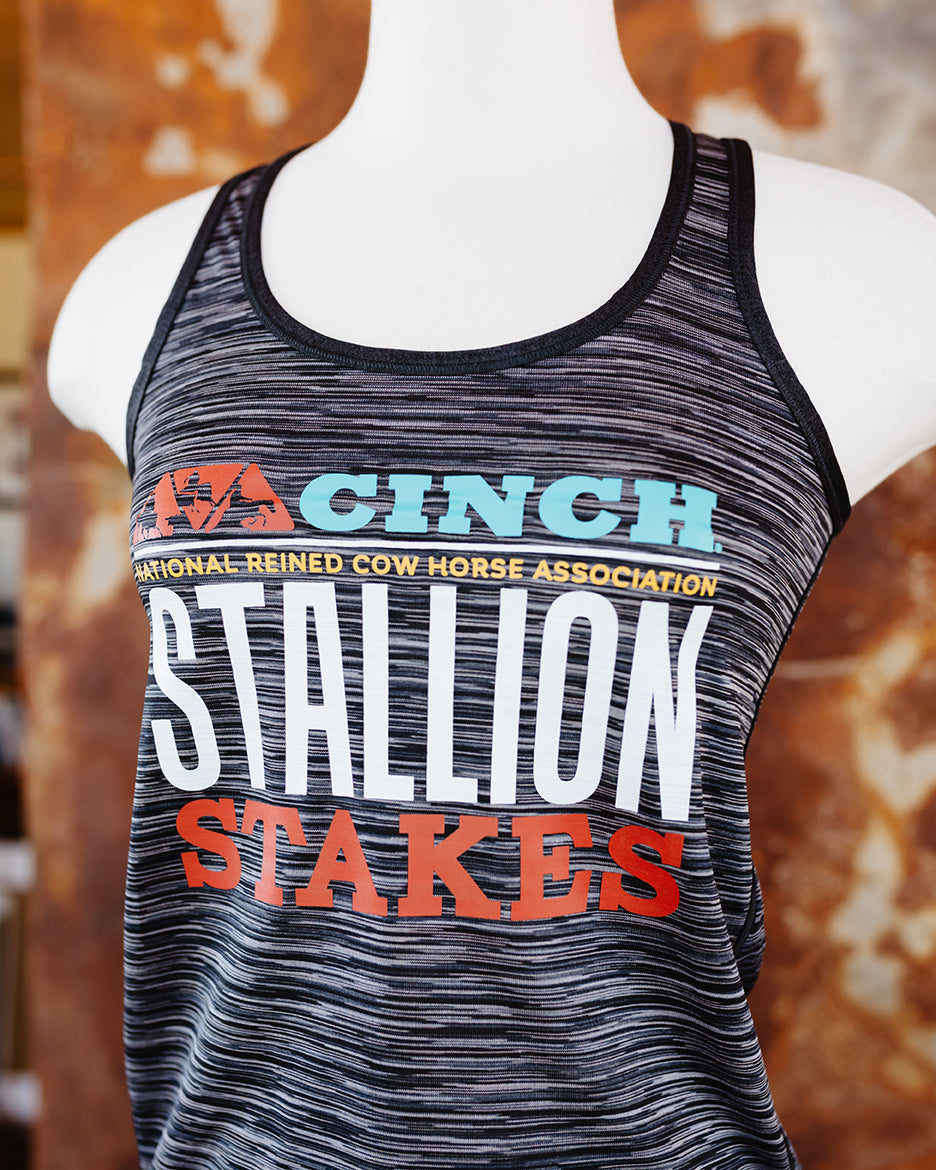 NRCHA STALLION STAKES 2026 Ladies Racerback Tank