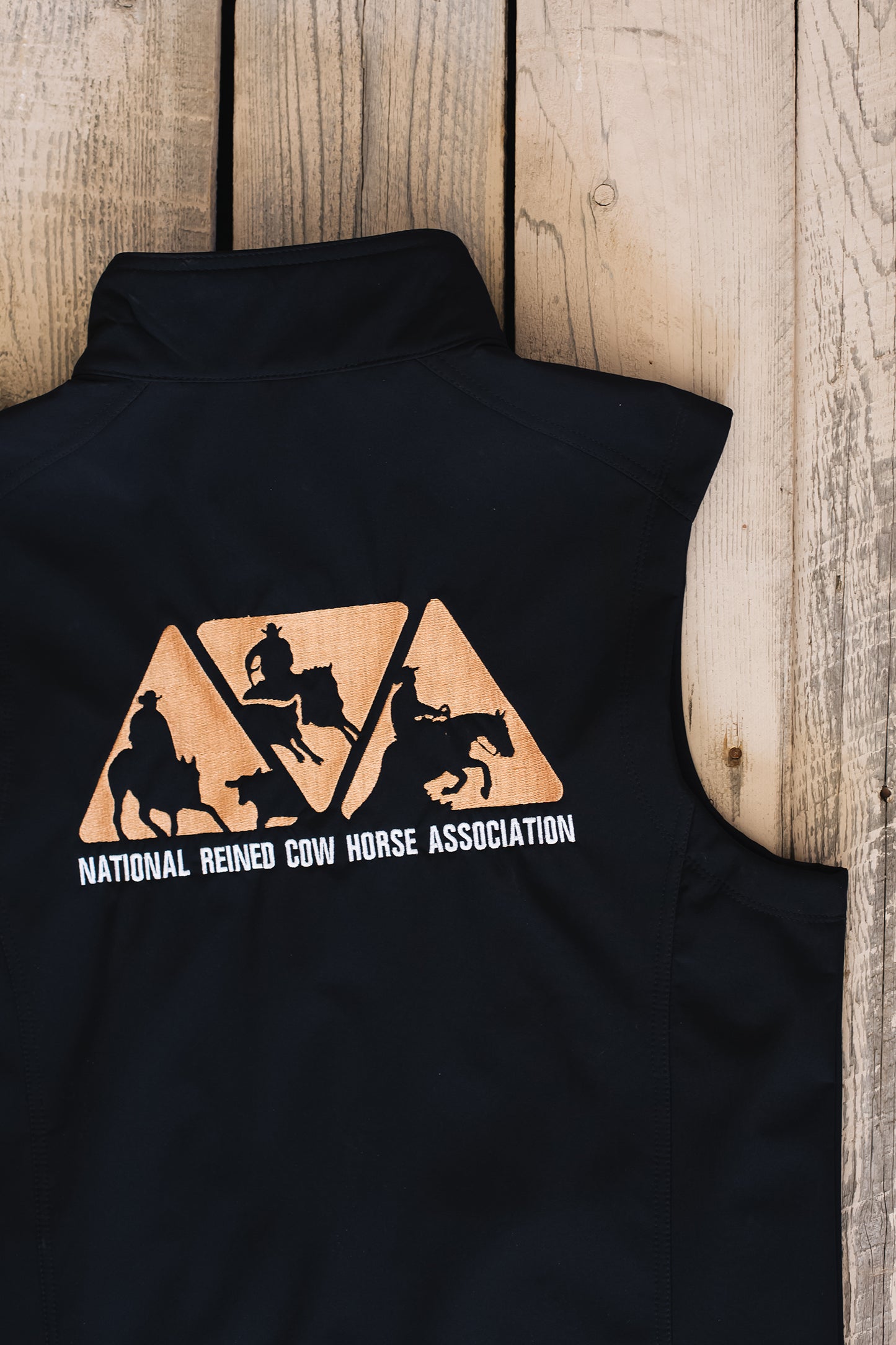 Men's NRCHA Logo Signature Series Black Vest