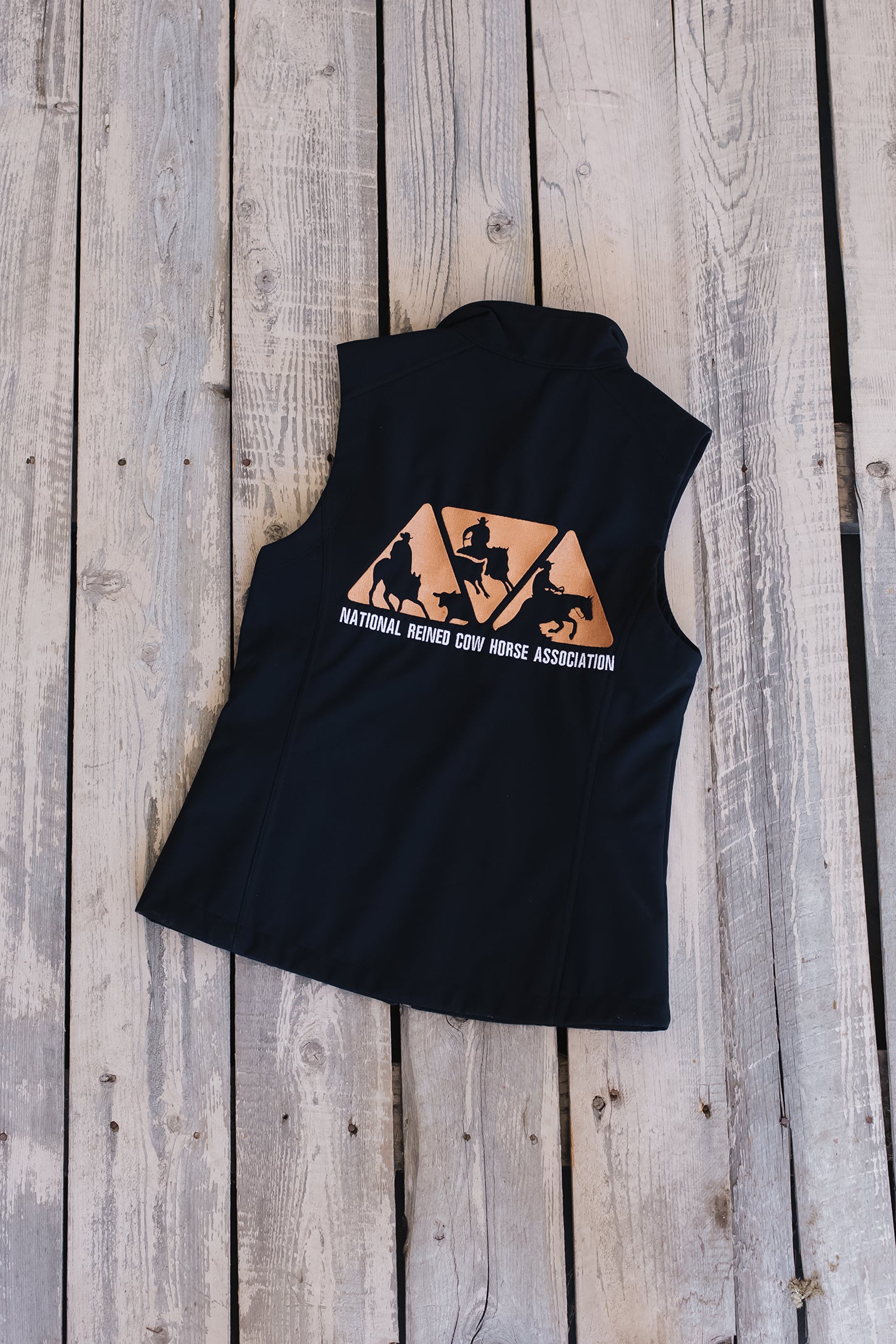 Women's NRCHA Logo Signature Series Black Vest