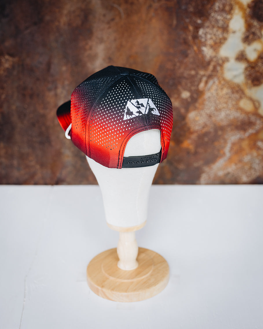 Red & Black Rope NRCHA Logo Hat