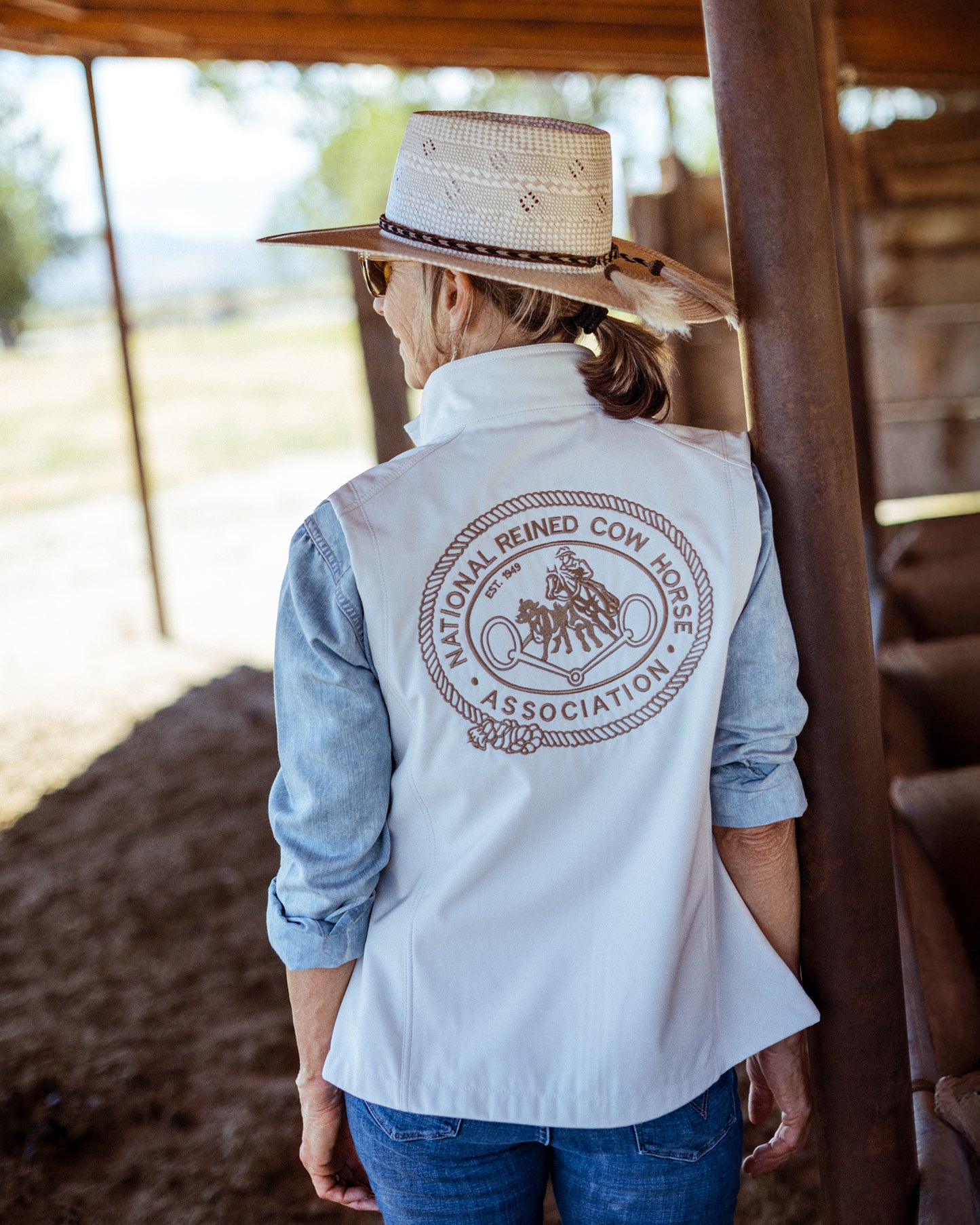 Women's NRCHA Retro Logo Vest
