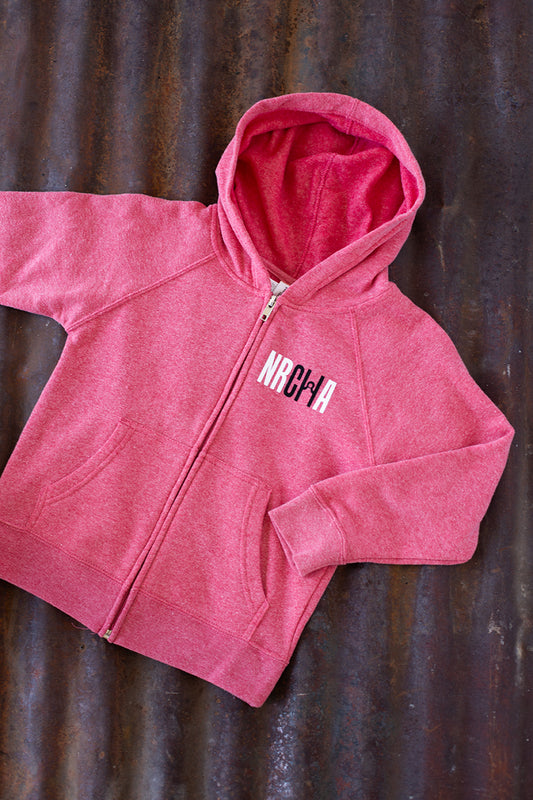 Youth NRCHA Logo Zip Hoodie