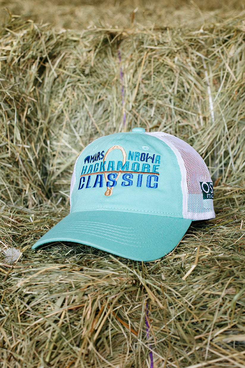 Hackamore Classic 2023 Teal and White Mesh Backed Soft Hat