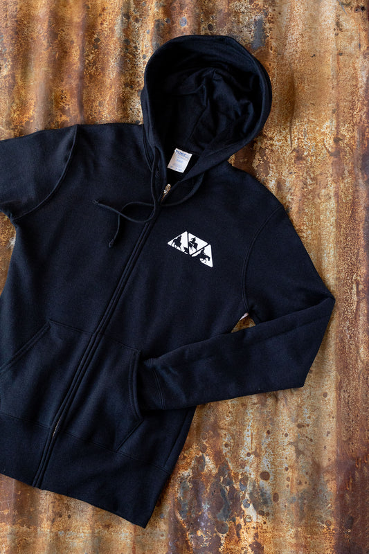 Women's NRCHA Logo Zip Hoodie (2 Colors)