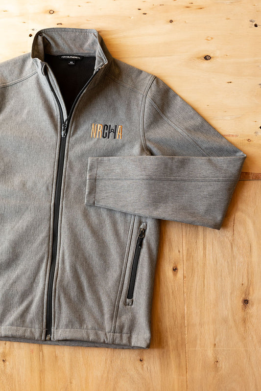 Men's NRCHA Logo Signature Series Pearl Grey Jacket