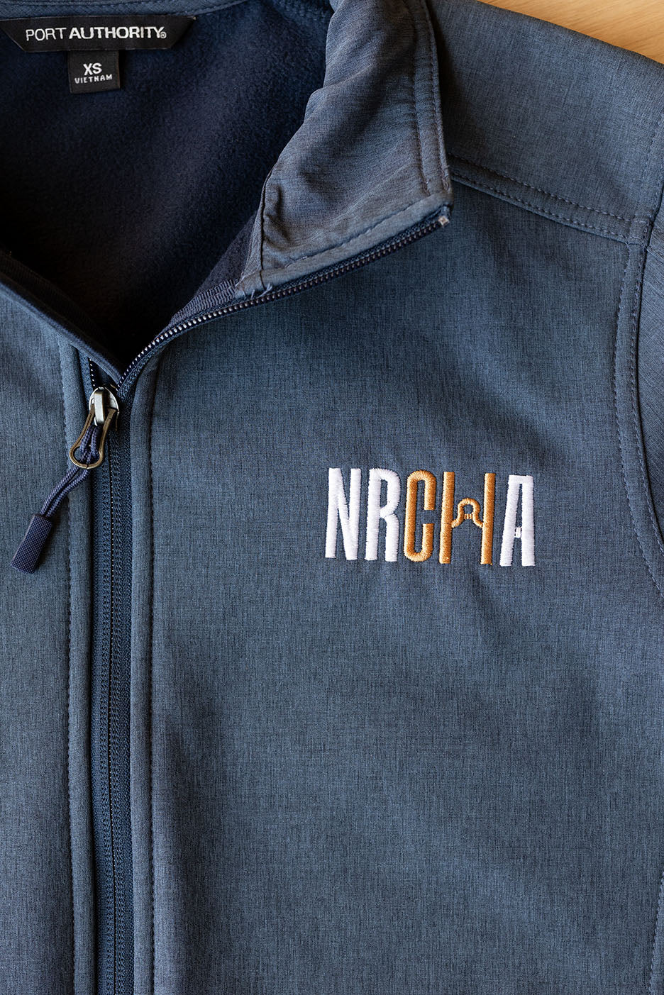 Women's NRCHA Logo Signature Series Navy Heather Jacket
