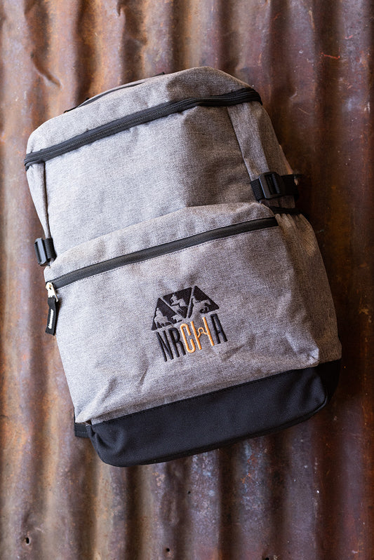 NRCHA Logo Grey Backpack