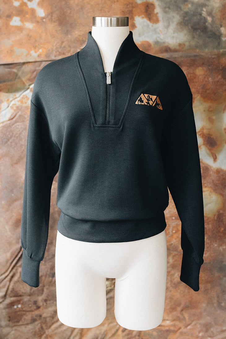 NRCHA Women's OGIO® Transcend Black 1/4 Zip