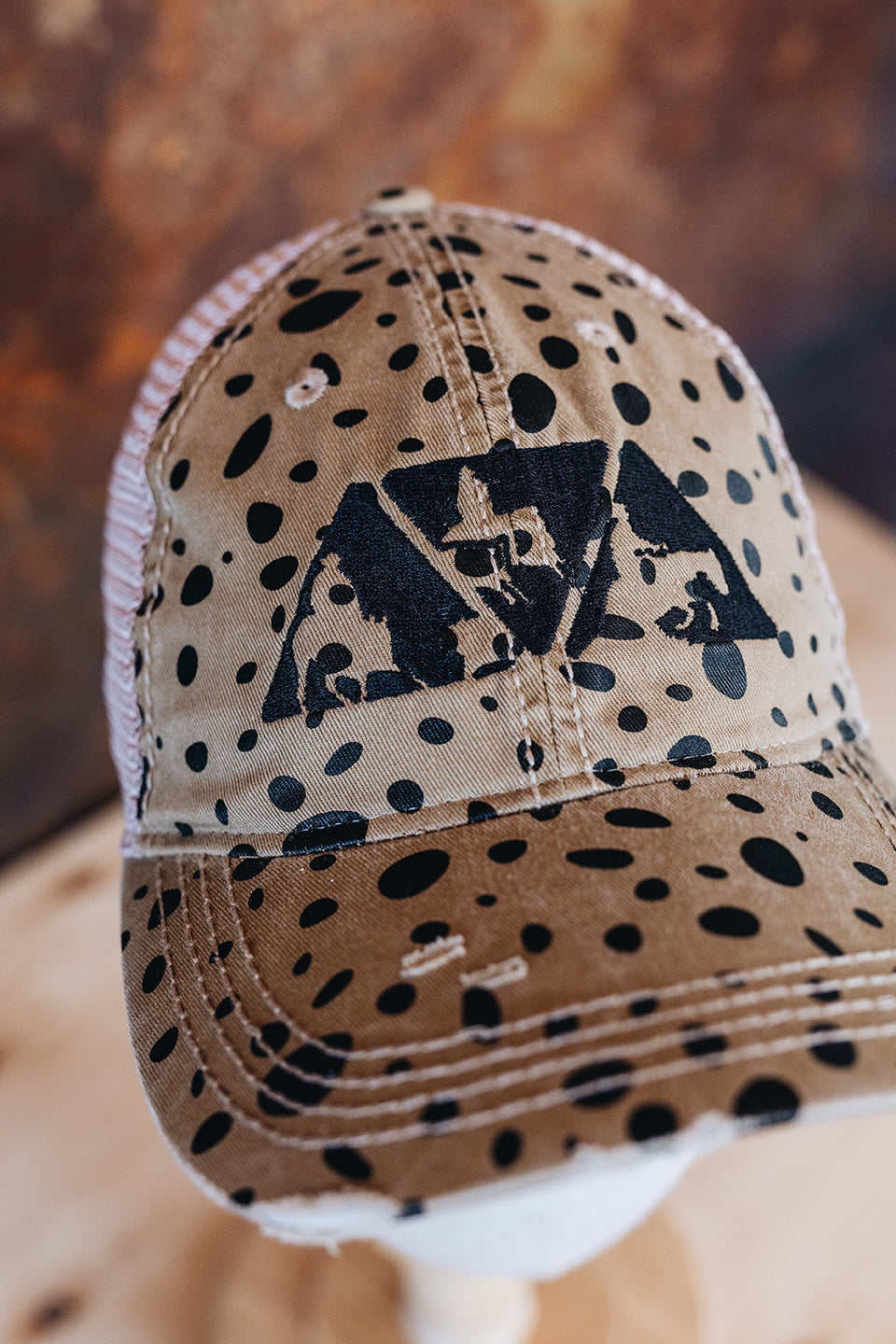 NRCHA Logo Pink and White Mesh Soft Hat (Copy)