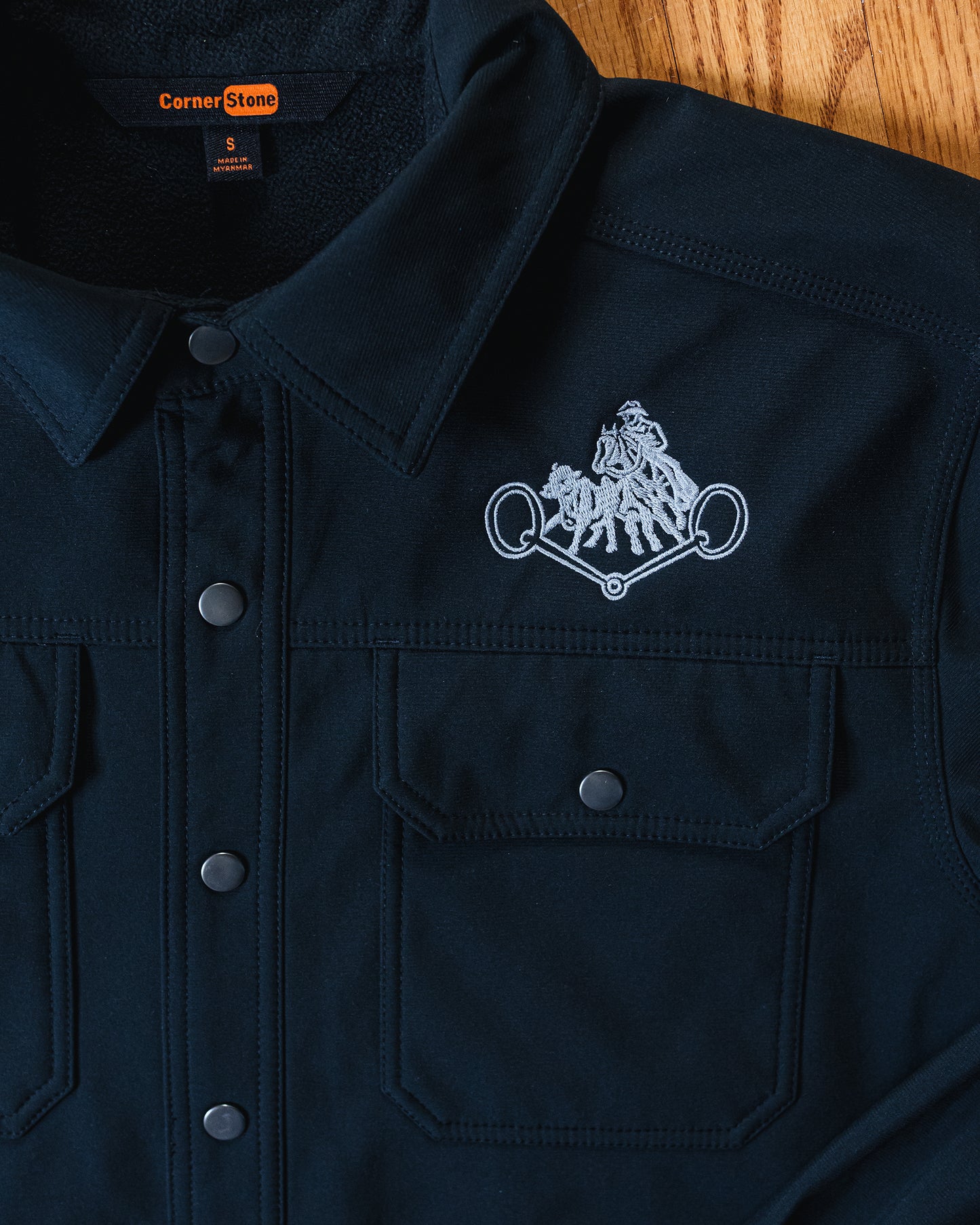 NRCHA Men's Cornerstone Soft Shell Shirt Jacket