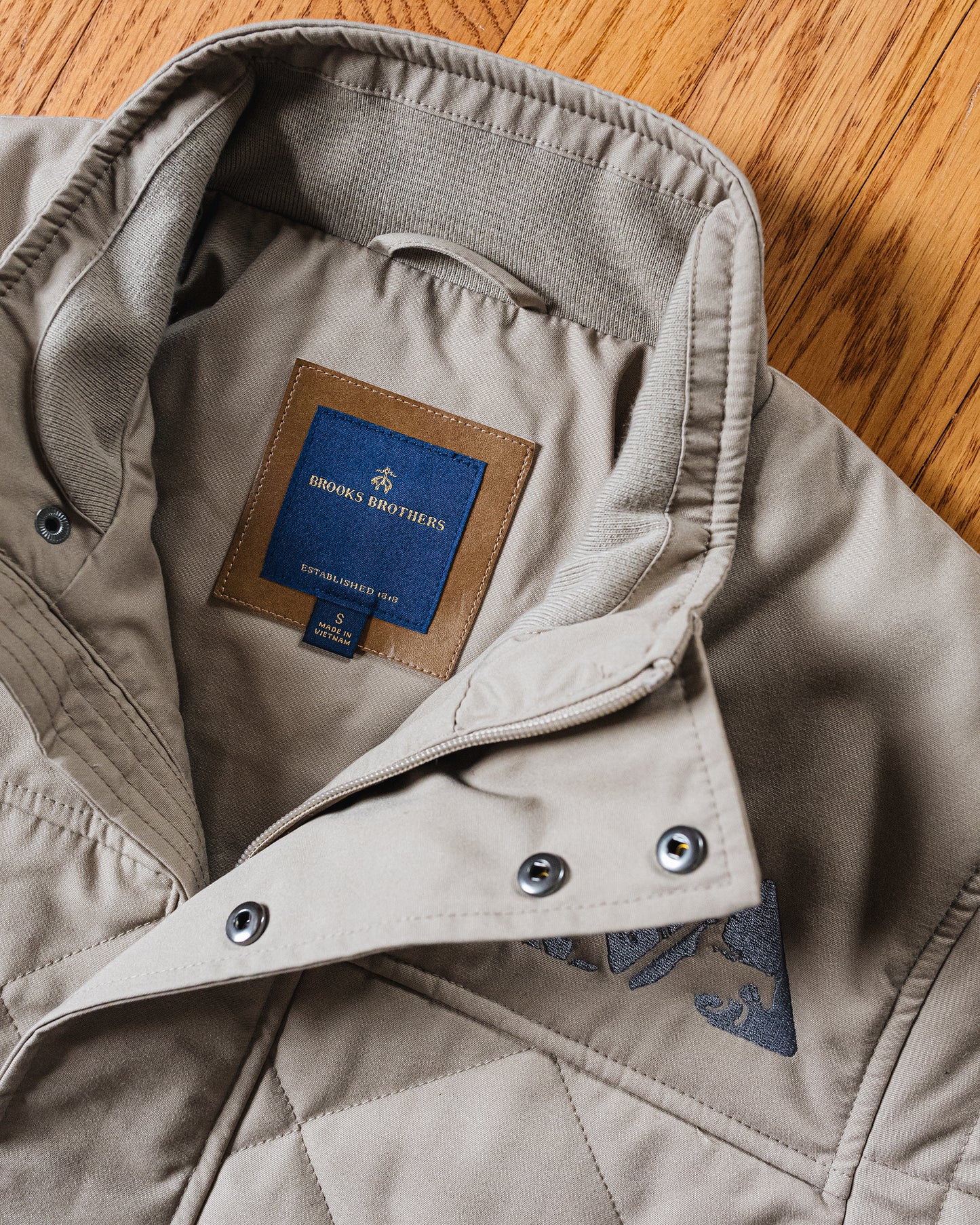 NRCHA Men's Brooks Brothers Khaki Field Jacket