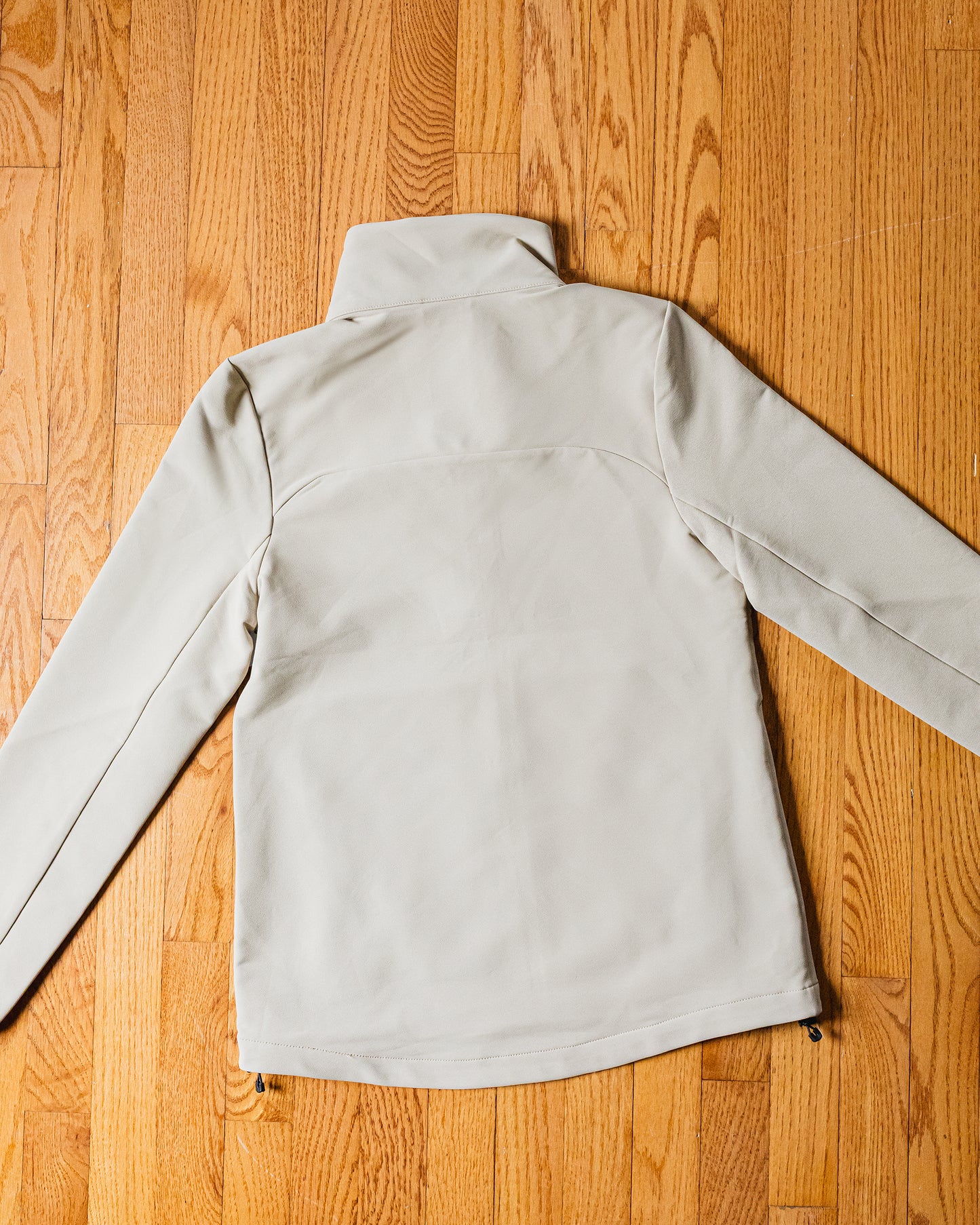 Women's NRCHA Retro Logo Sahara Taupe OGIO Kinetic Soft Shell Jacket