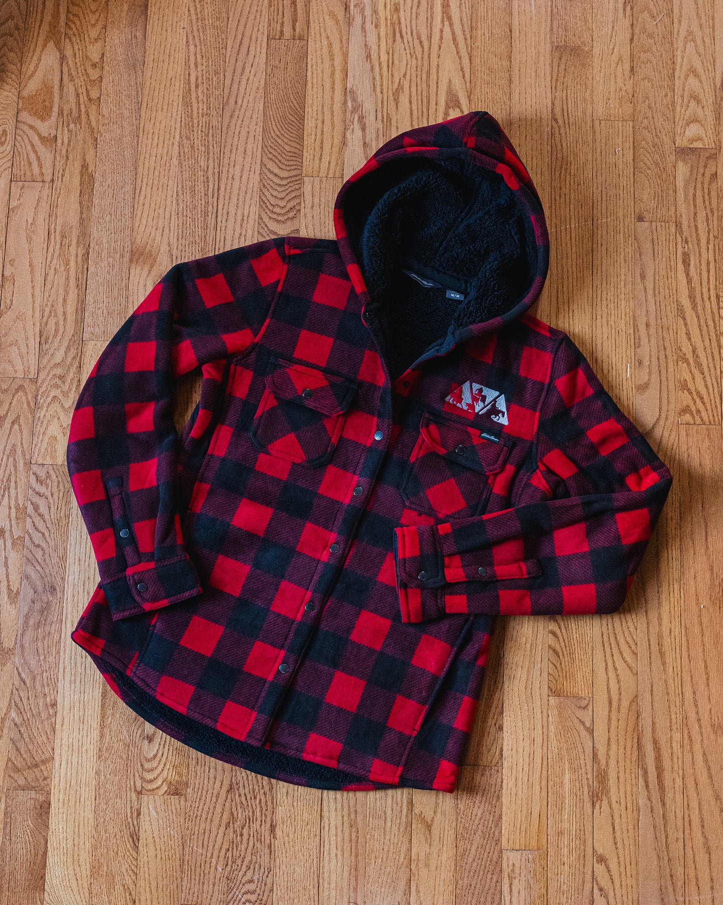 NRCHA Women's Eddie Bauer Red/Black Woodland Jacket