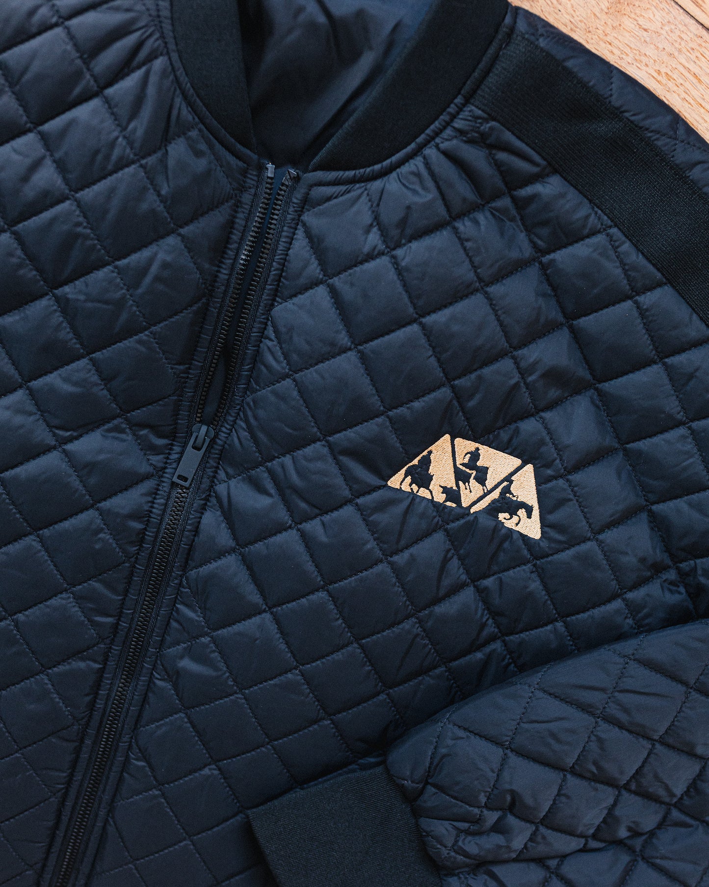 Women's NRCHA Mercer+Mettle Black Bomber Jacket