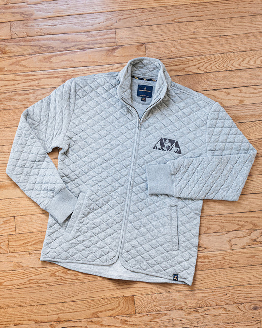 Ladies NRCHA Brooks Brothers Diamond Quilt Full Zip Jacket