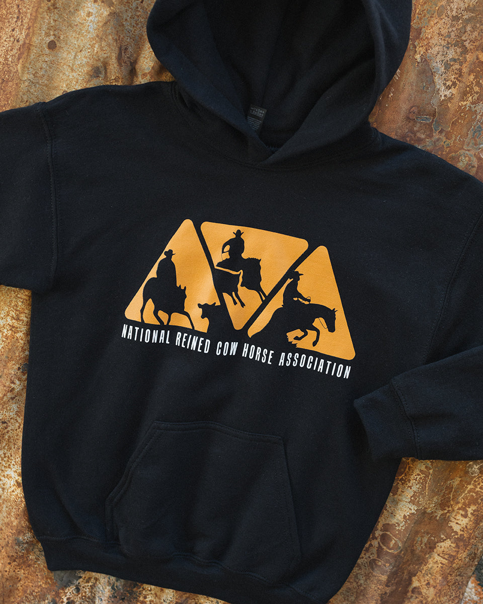 Youth Classic NRCHA Triangle Logo Hoodie (2 Colors)