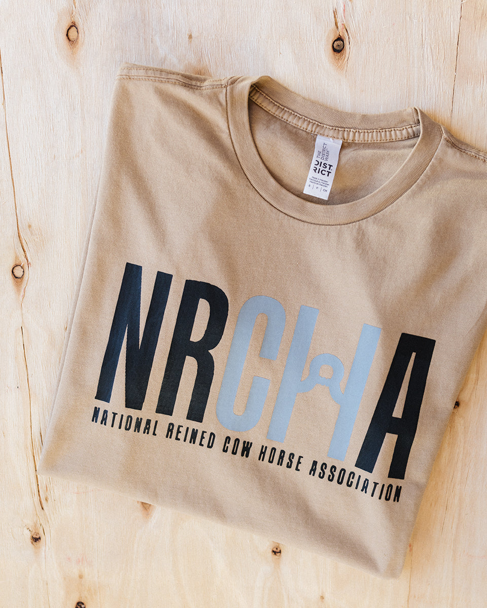 Men's Golden Spice Classic NRCHA Logo short sleeve T Shirt
