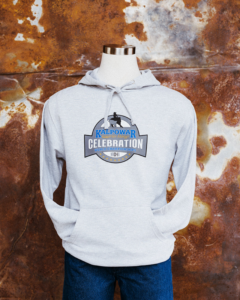 NRCHA Celebration of Champions 2026 Men's Grey Heather Hoodie