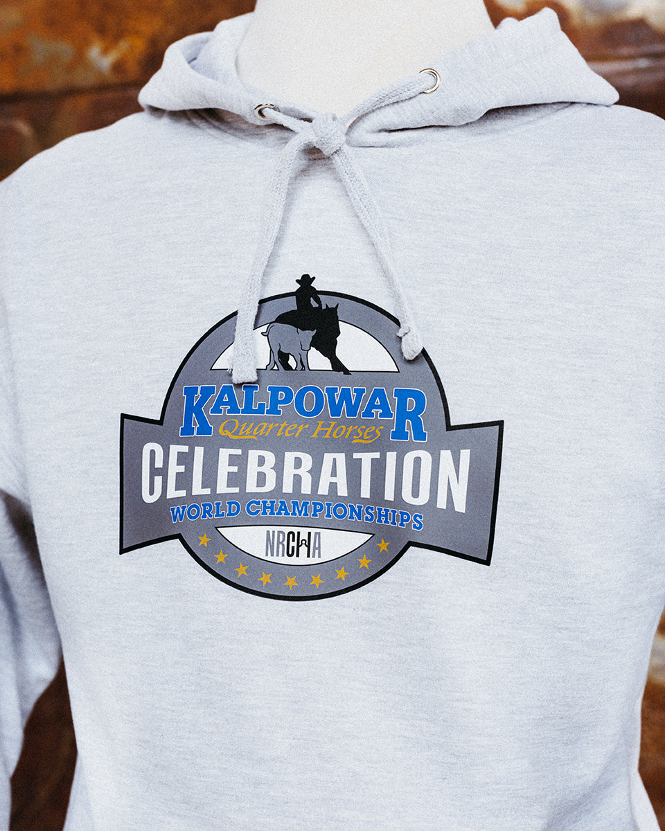 NRCHA Celebration of Champions 2026 Men's Grey Heather Hoodie