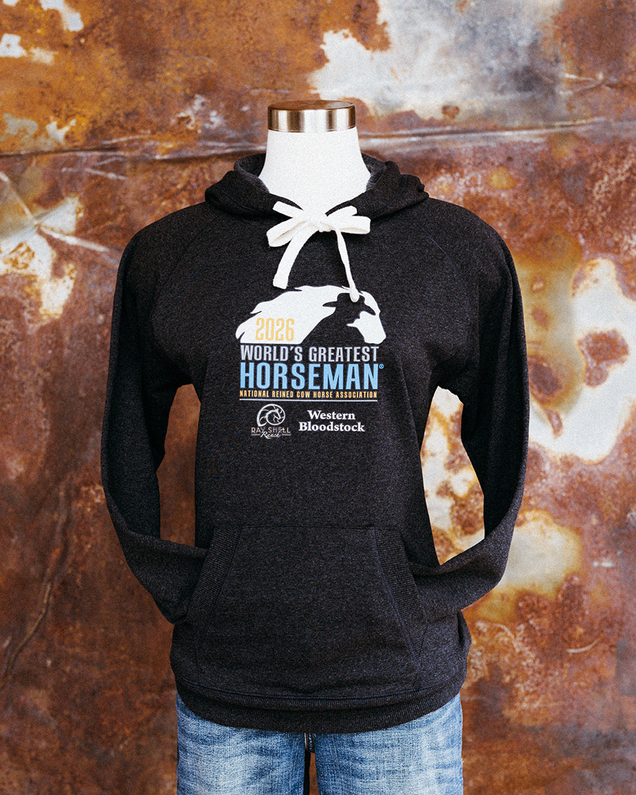 NRCHA WGH 2026 Women's Charcoal Hoodie