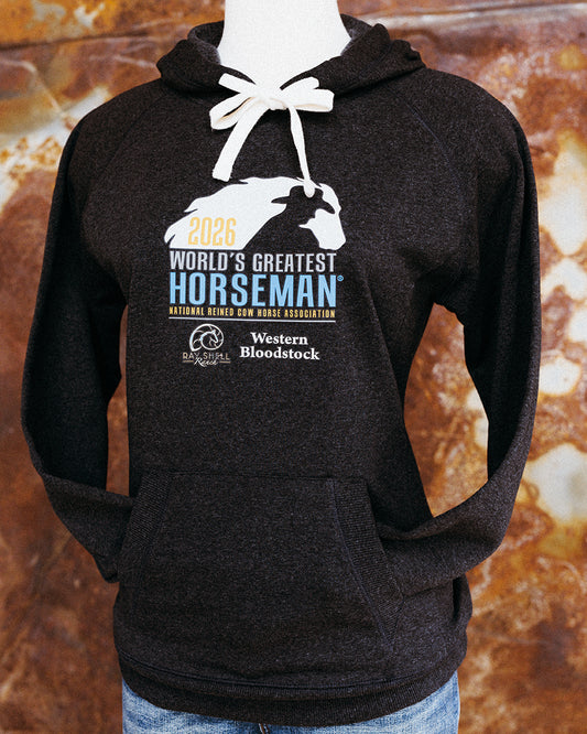 NRCHA WGH 2026 Women's Charcoal Hoodie