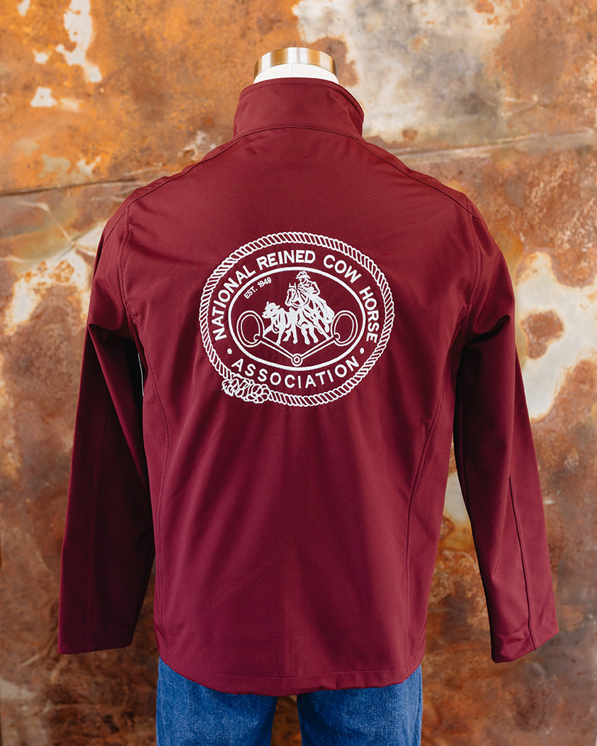 Men's NRCHA Retro Logo Maroon Jacket