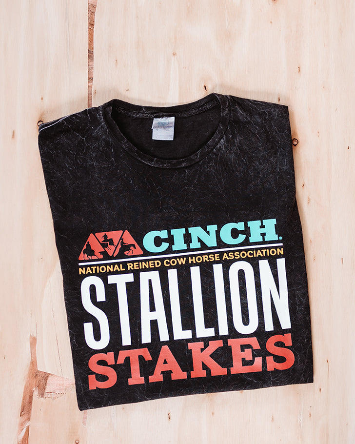 NRCHA STALLION STAKES 2026 Men's Mineral Wash T-shirt