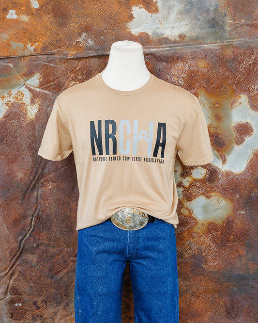 Men's Golden Spice Classic NRCHA Logo short sleeve T Shirt