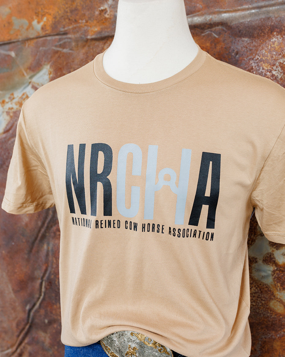 Men's Golden Spice Classic NRCHA Logo short sleeve T Shirt