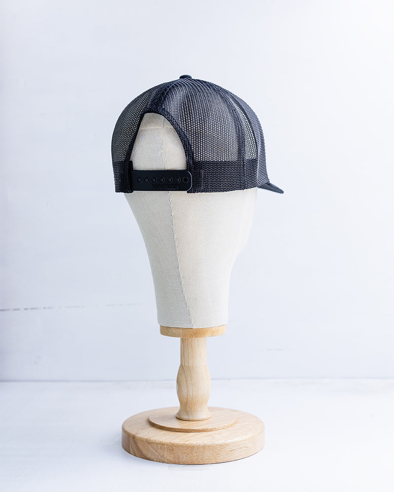 NRCHA Triangle Logo Woodgrain Patch Black Mesh Hat