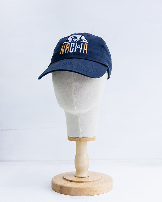 NRCHA Stacked Logo Navy Soft Hat