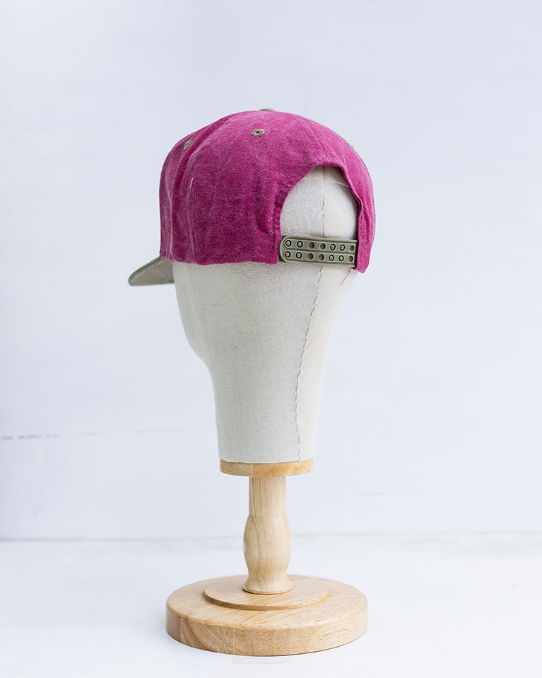 NRCHA Retro Logo Pink Sueded Hat