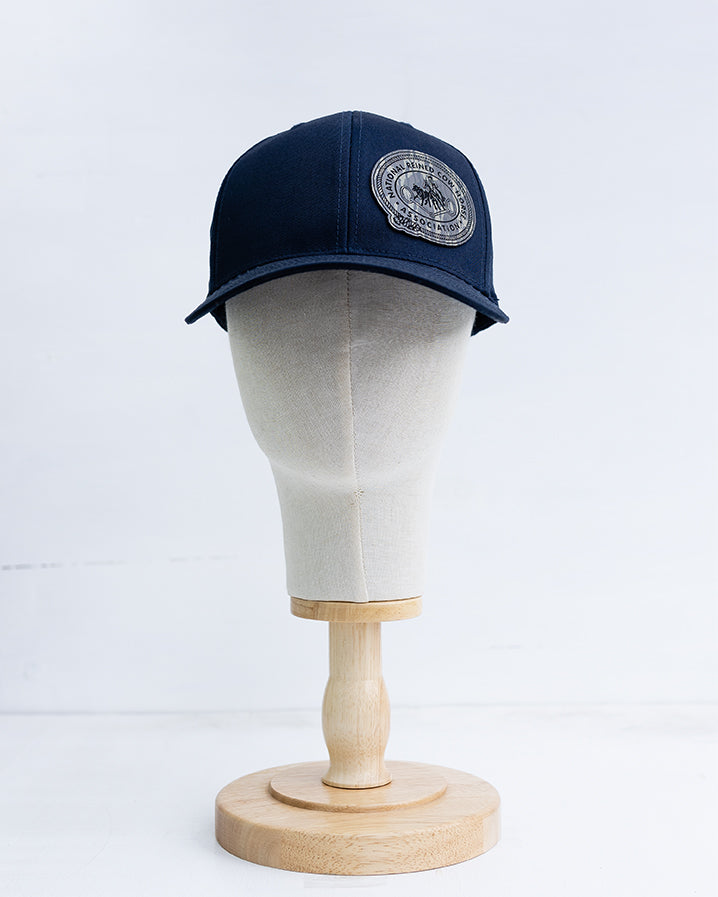 NRCHA Retro Logo Patch Navy Cloth Hat