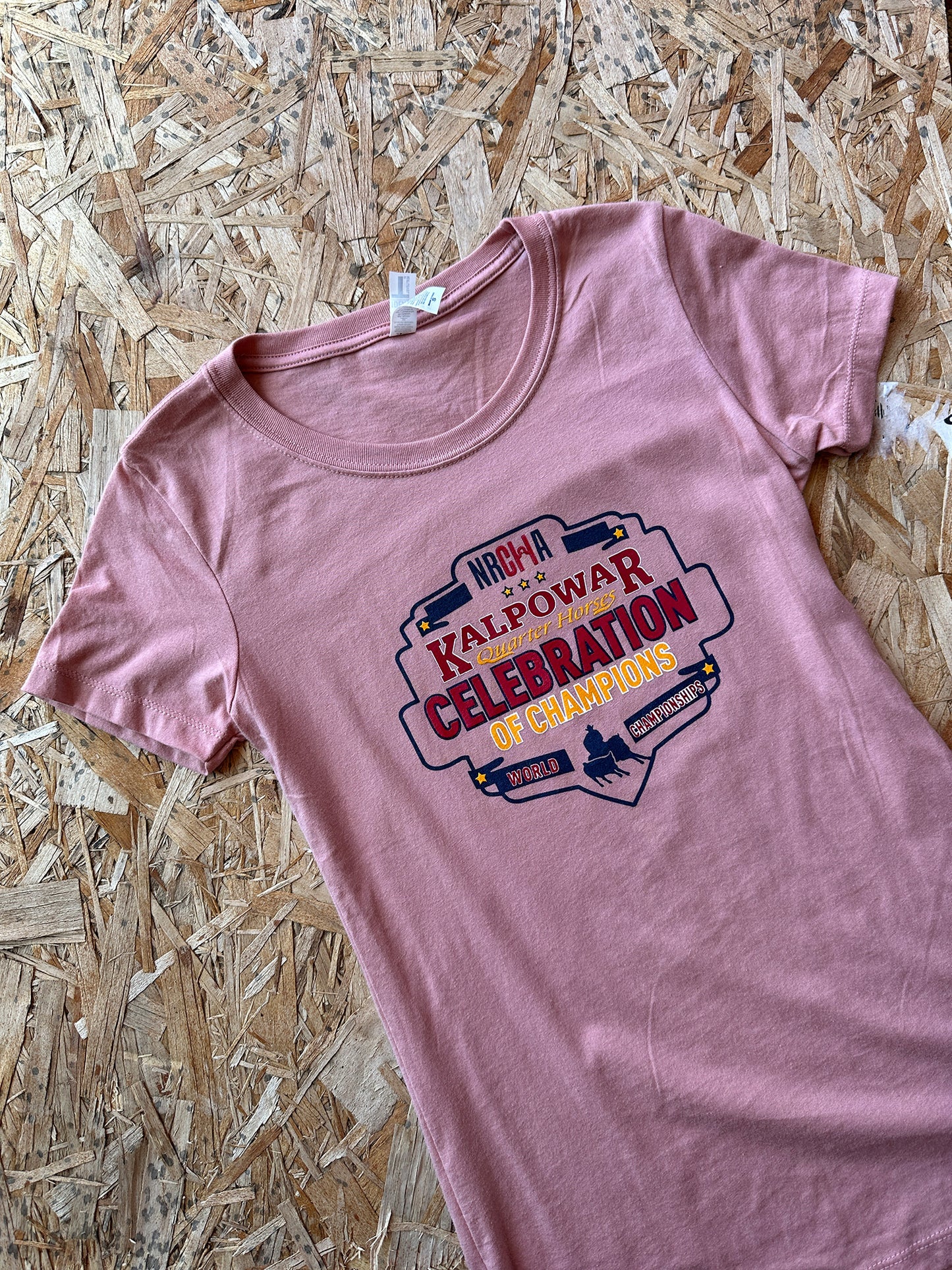 NRCHA COC 2023 Women's Desert Pink Short Sleeve T-shirt