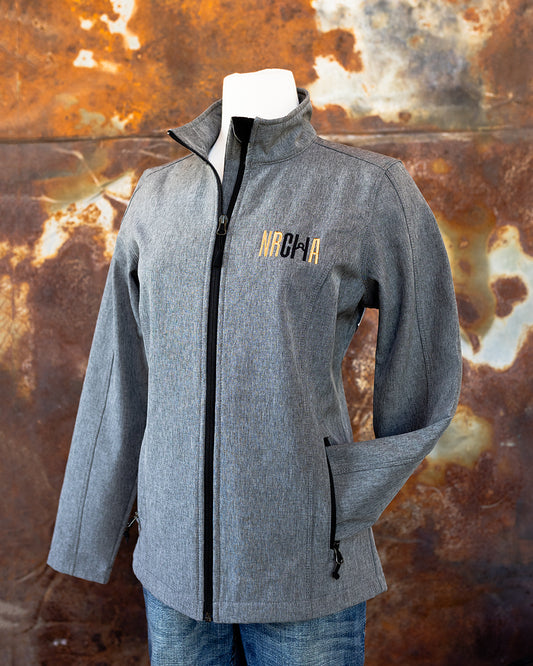 Women's NRCHA Logo Pearl Grey Signature Series Jacket