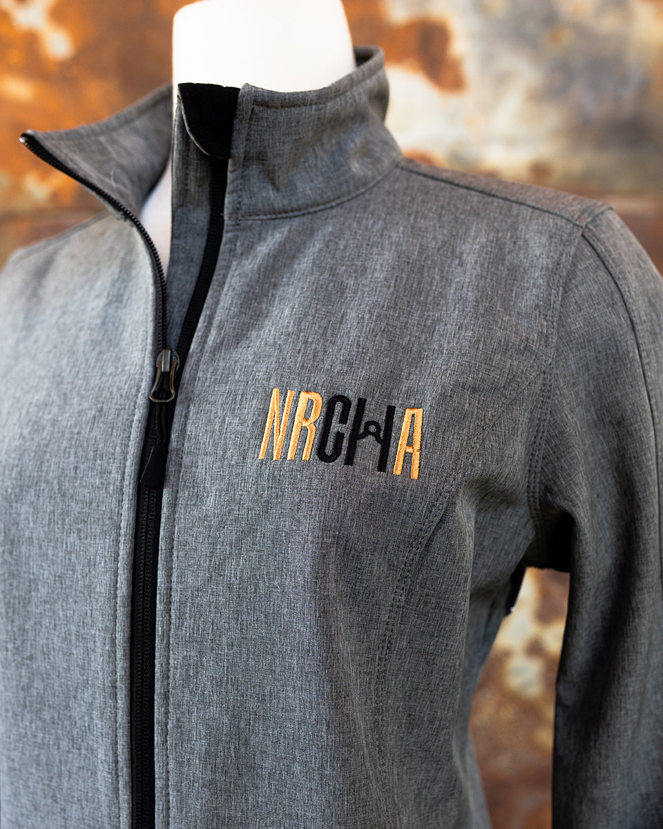 Women's NRCHA Logo Pearl Grey Signature Series Jacket