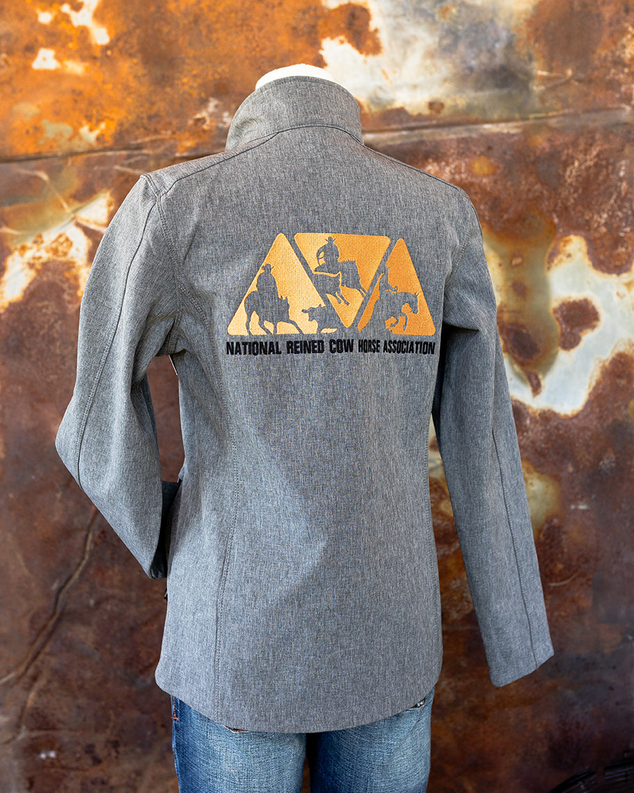 Women's NRCHA Logo Pearl Grey Signature Series Jacket