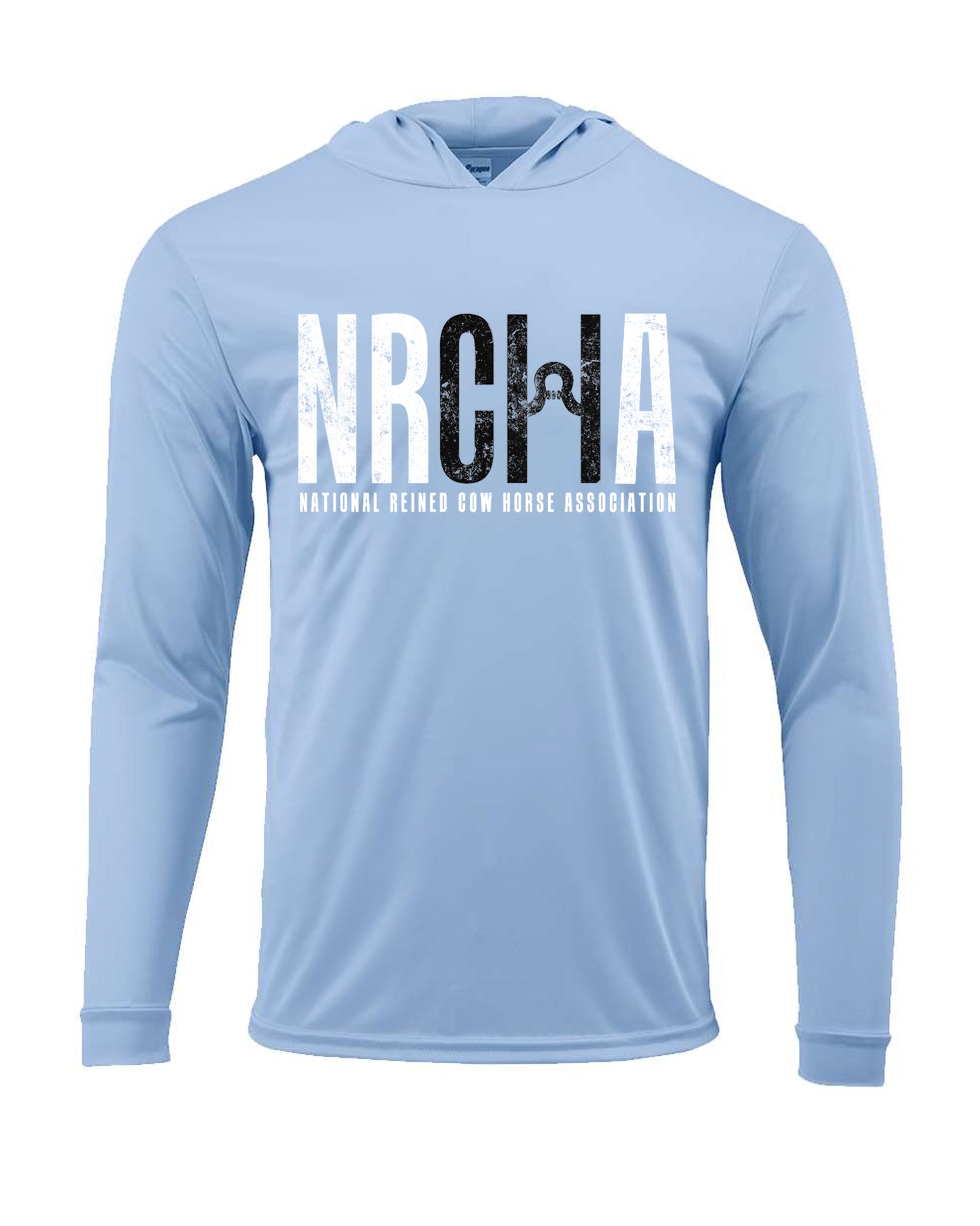 NRCHA Youth Paragon Sun Protection Hooded Long Sleeve Tee
